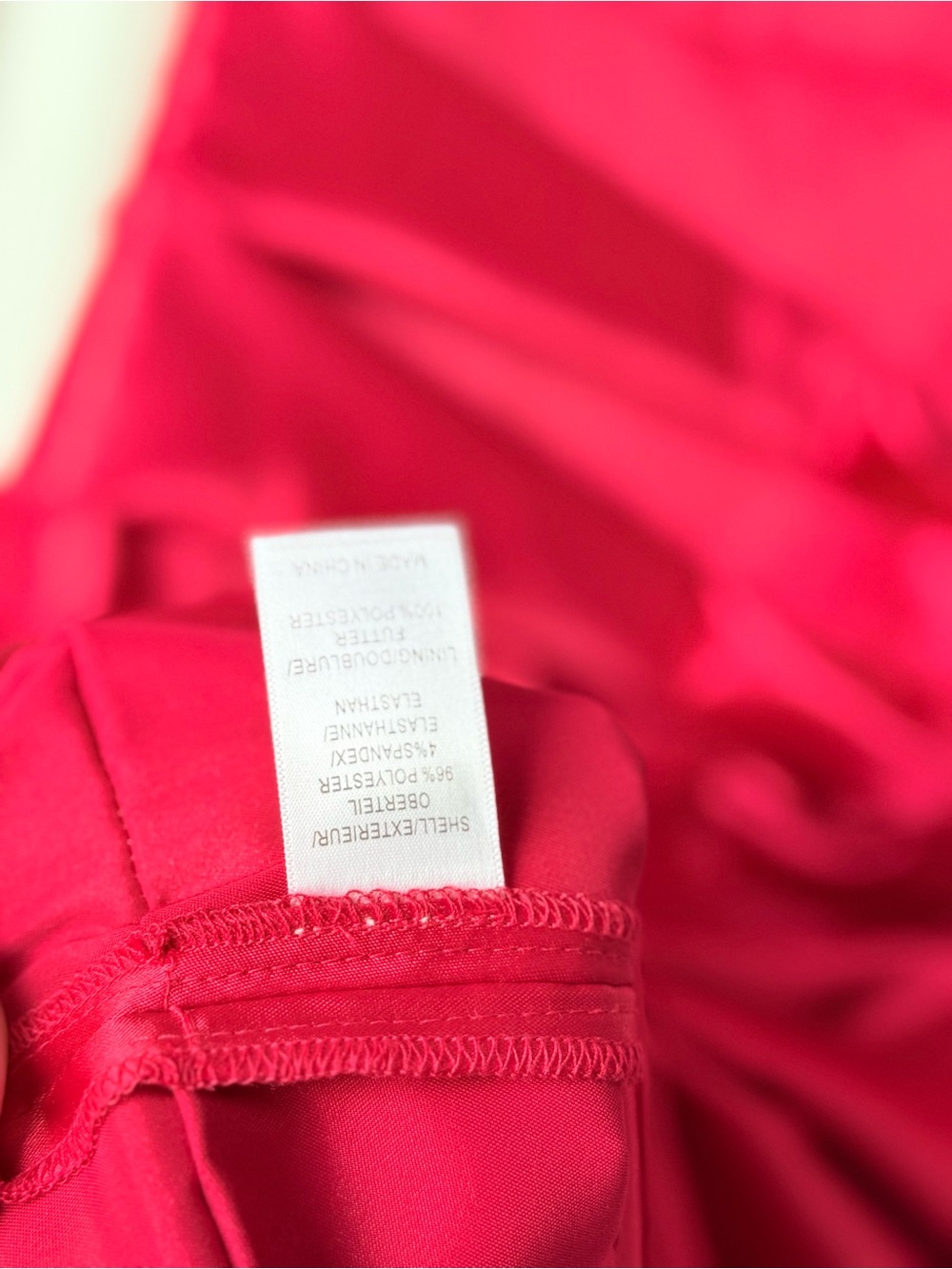 Adrianna Papell Hot Pink Satin Ruched Mini Dress - Picture 7 of 11